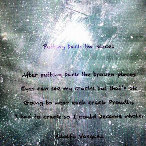 putting back the pieces